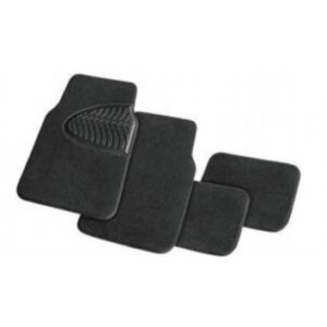 Black Carpet With PVC Heel Pads