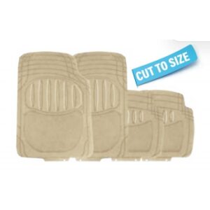 Excalibur Deluxe Beige Floor Mats